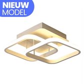 Plafonnier Moderne Wit - Plafonnière - LED - ⌀ 24 cm