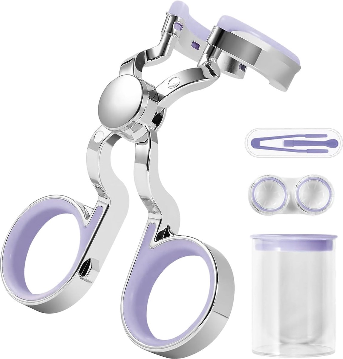 Goedkoopste Contactlenzen draaghulpmiddelen, contactlenzen ooglidspanner, contactlenzen lenshulp, verbeterd comfort en precisie, gemakkelijk schoon te maken en mee te nemen, ergonomisch ontworpen Paars