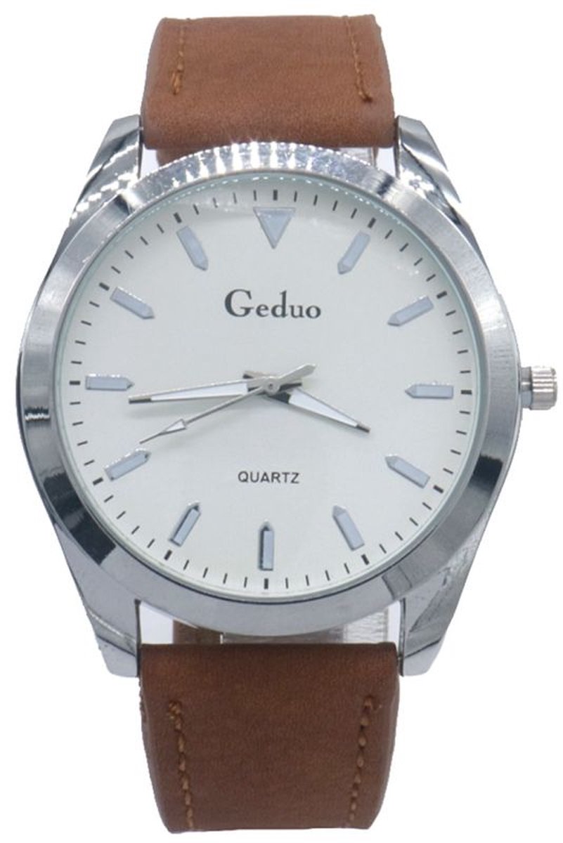 Horloge - pols - tijd - tijdsaanduiding - heren - sieraad - accessoire - 45mm - quartz - cadeau - geschenk - feest - feestdagen