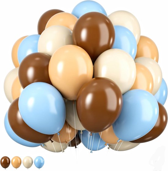 8 stuks western thema ballonnen - grote cowgirl hoed & boot - cowboy verjaardagsdecoratie