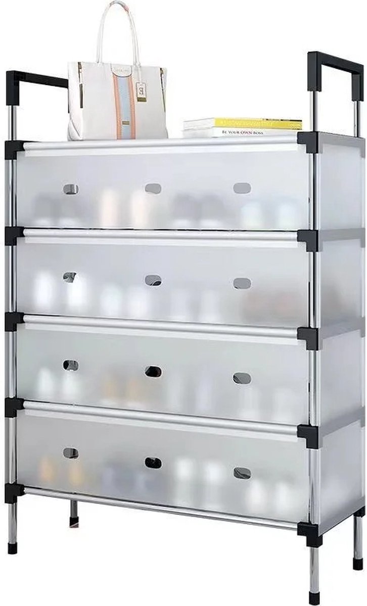 Vostara - Schoenenrek - Schoenenbank - Schoenen Rek - Schoenenkast - Schoenenkasten - Schoenen kast - Schoenen Kastje - Schoenen Organizer - Schoenen Opbergsysteem
