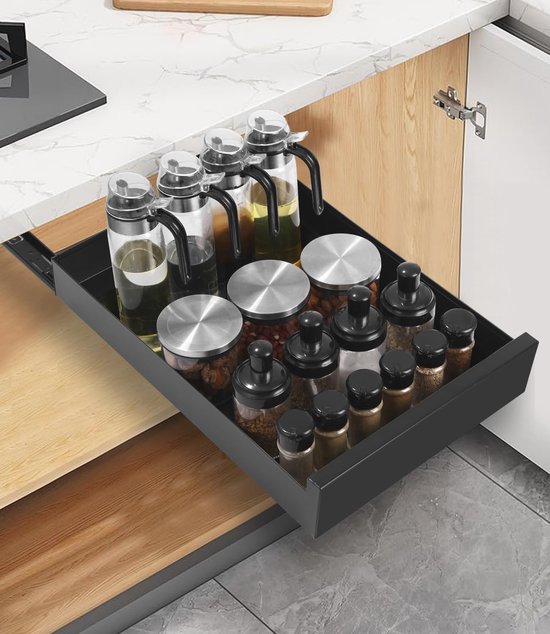 Uittrekbare Lade Organizer – Keuken Kast - Telescopisch