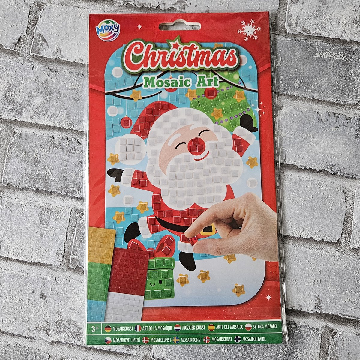 Kerst Mozaïekkunst A5