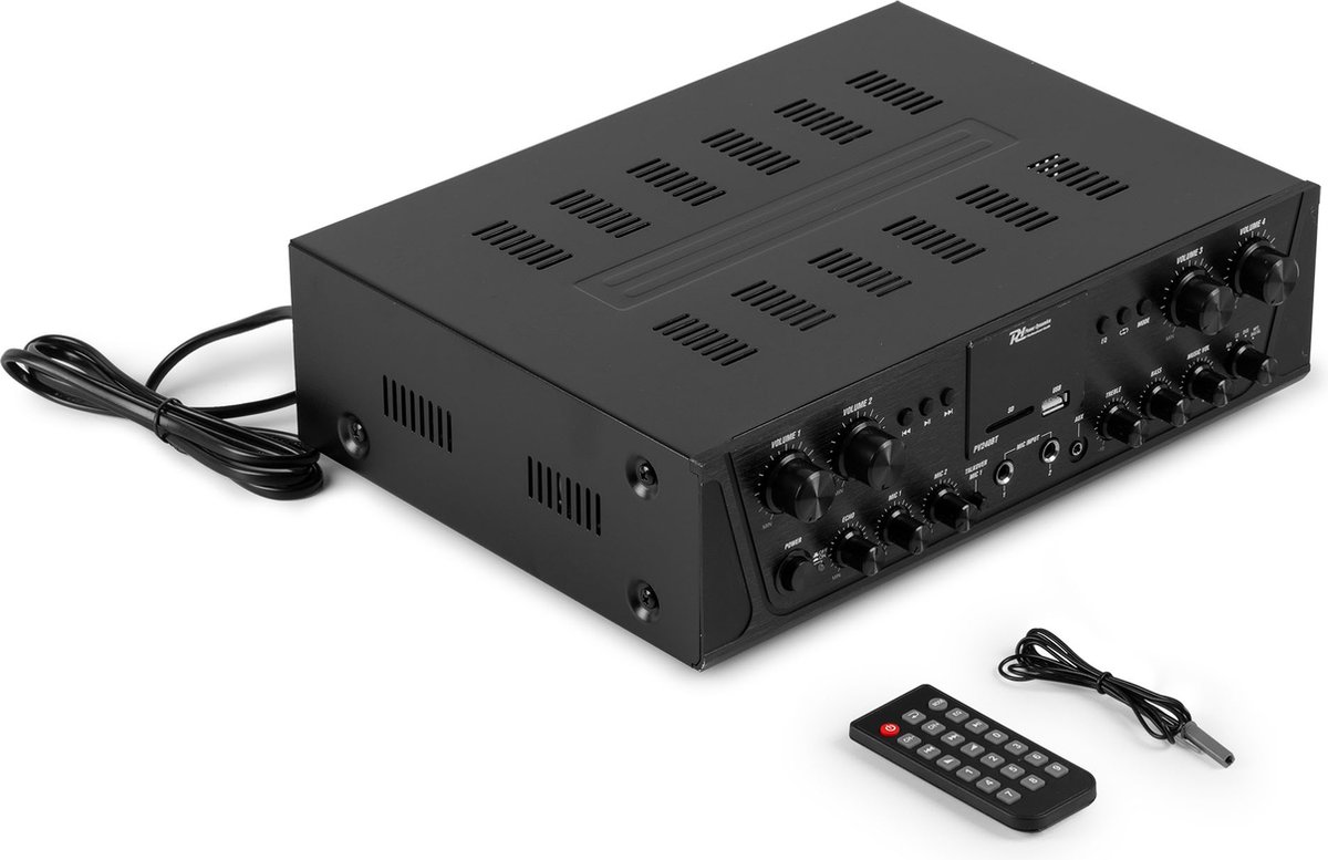 PV240BT 4-zone versterker met 8 Bluetooth speakers thumbnail 3