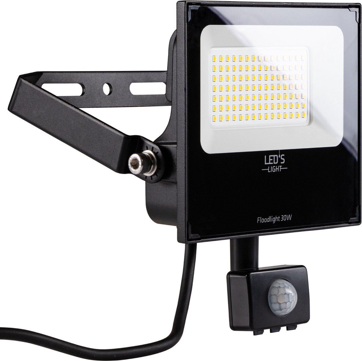 LED's Light Floodlight met Bewegingssensor en Daglichtsensor 4800 - 30W - Schijnwerper - Led straler buiten - Schijnwerpers