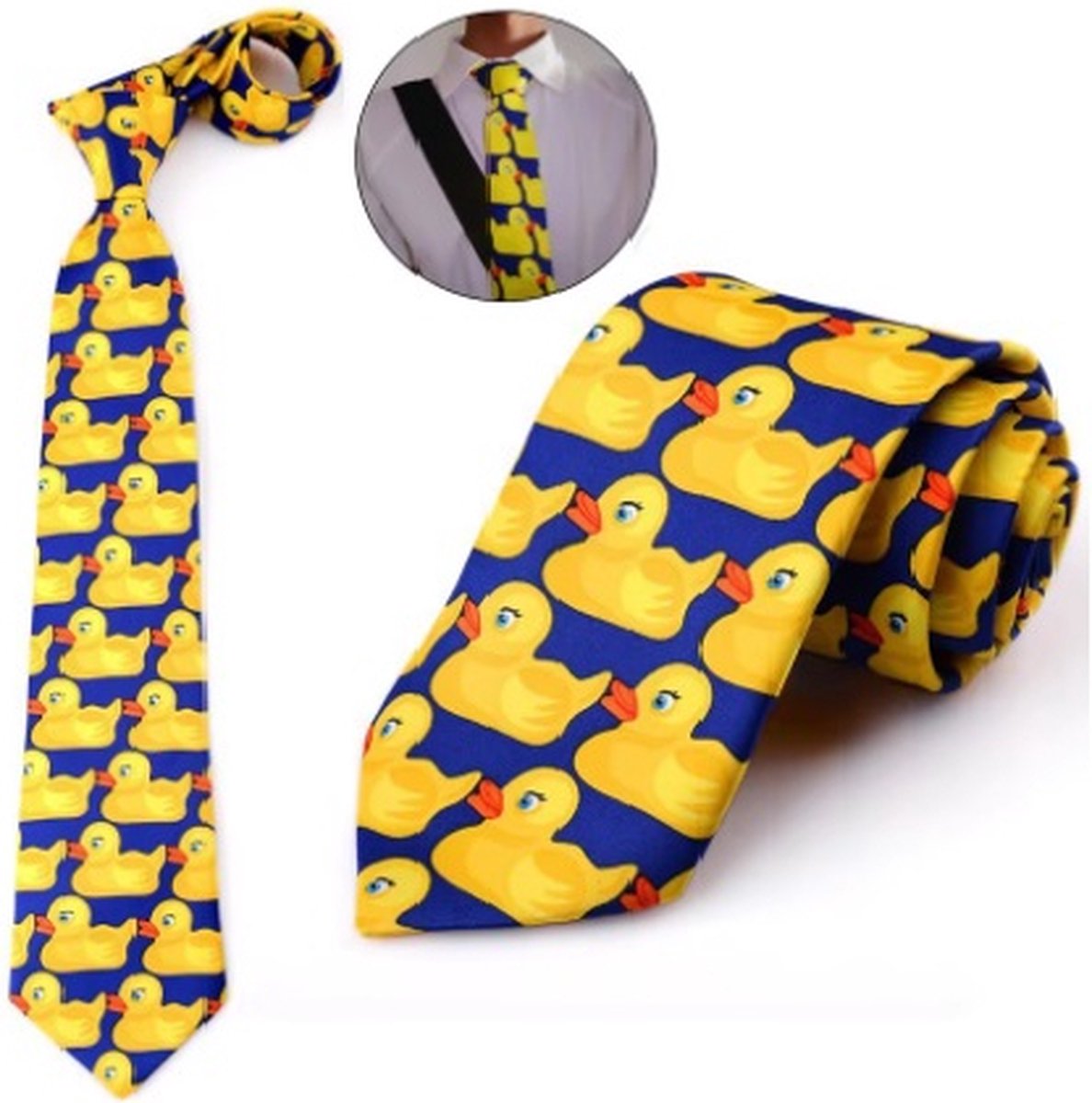 Stropdas - Vrolijke Eendjes - Polyester - EmmyRovi