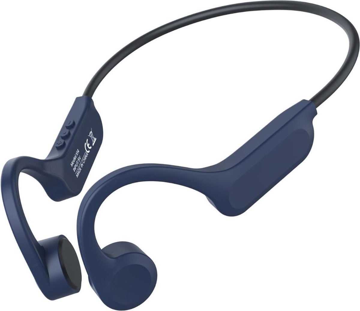 ApexArte® Bone Conduction Headphone - Koptelefoon voor Activiteiten - Draadloos - Blauw