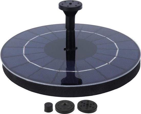 50w 12v Zonne-waterpompset, op Zonne-energie Fonteinpomp Duurzame Siliconen Plastic Zonne-vijverpomp voor Tuin