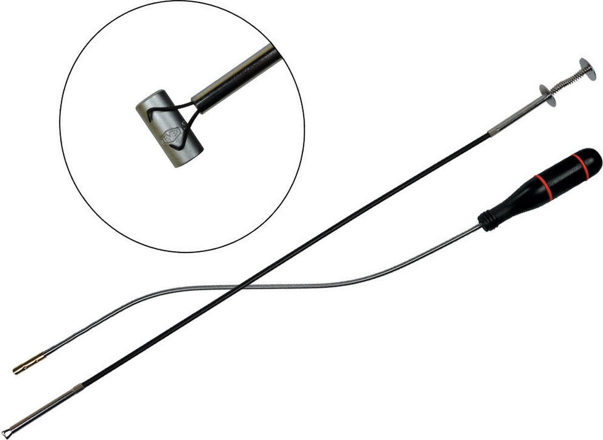 Famex 15113 magneetkrik en klauwgrijper set - extra lang 1 m, draagvermogen 500 g - pick-up tool voor moeilijk bereikbare plaatsen