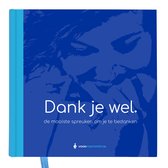 Dank je wel boekje - Bedankt cadeau - Iemand bedanken - Afscheidscadeau