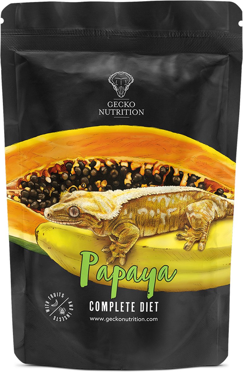 Gecko Nutrition - Papaya & Banana & Insects - 250gram