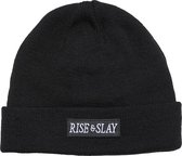 Bonnet Mister Tee Rise Slay noir en taille unique