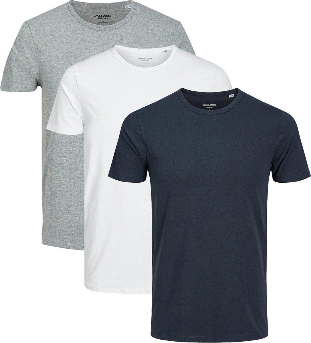 Jack & Jones Heren t-shirt 3 pack Basic