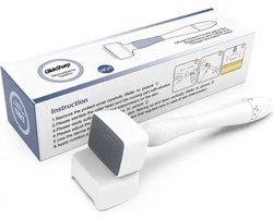 Dermastamp - Derma Stamp - Dermarolling - Dermapen - Beter dan Derma Roller - 140 naalden - Verstelbaar van 0,3MM tot 3MM - Huid - Haargroei - Baardgroei - Dermastamp - Minoxidil
