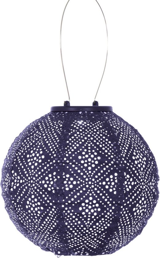 Lumiz Solar Tuinverlichting - Tuinverlichting op zonne energie - Tuinverlichting - Buitenlampjes - Tuinverlichting op zonneergie - Buitenverlichting - Decoratie - Topaze Rond - 20 cm - Future Dusk