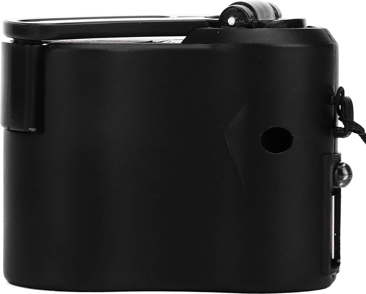 Draagbare USB Hand Crank Telefoon Oplader - Emergency Power Bank voor Outdoor - Wandelen Camping - Zwart . – foto 8