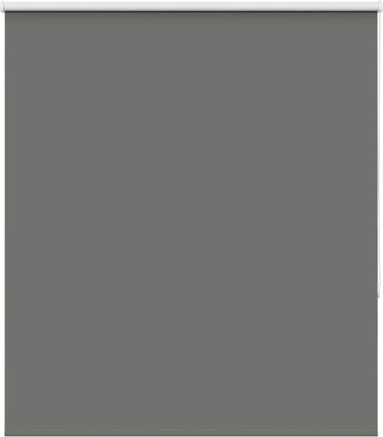vidaXL - Store enrouleur - occultant - 120x150 - cm - largeur du tissu - 116,6 - cm - gris