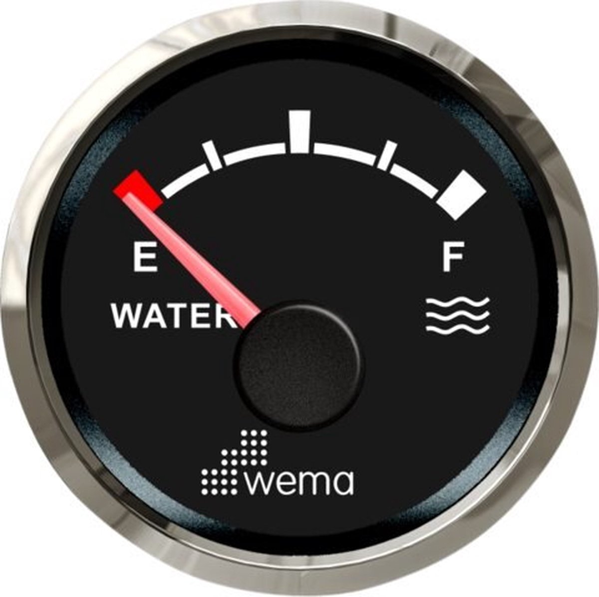 Wema Silver series Tankmeter Water - NMEA2000 - Zwart