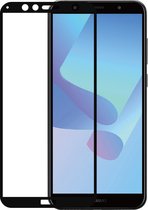 Azuri Tempered Glass flat RINOX ARMOR  - zwart frame - Huawei Y6 (2018)