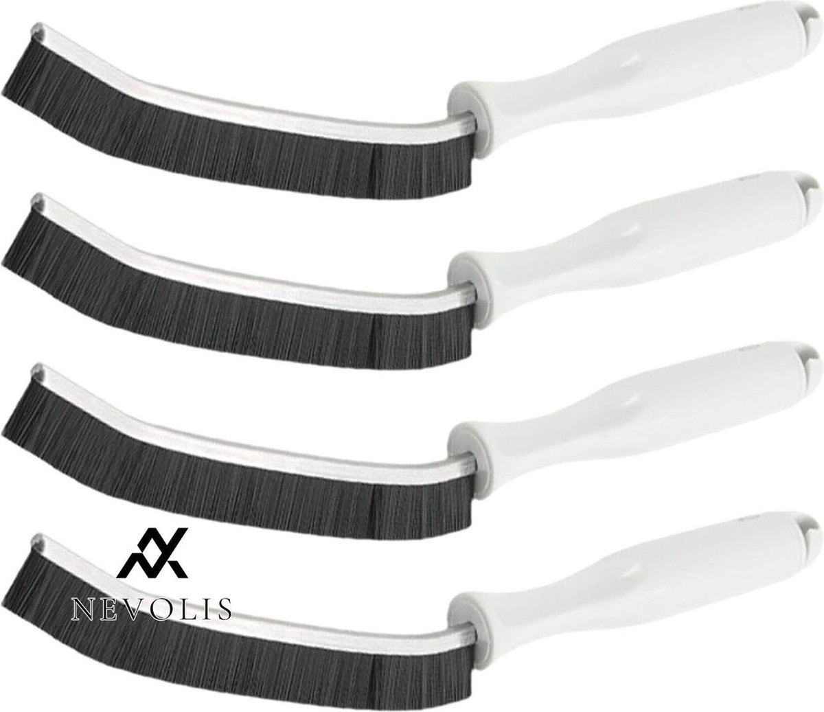 Nevolis Grout Cleaning Brush Door-Window Joint Hard Brushes Kitchen-Bathroom-Floor .