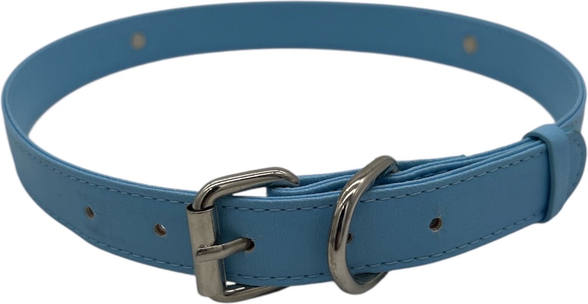 Goedkoopste Collar/Halsband - Blauw - BDSM - Diameter 17 CM - Lengte 55 CM - Breedte 2 CM