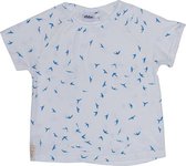 Ebbe - T-shirt - Uno swallow tee - wit - Maat 134