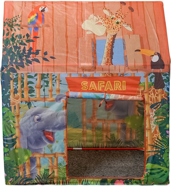Speelgoedtopdeals - Speeltent safari rechthoek - 95x70x105cm van Speelgoedtopdeals — afbeelding 2