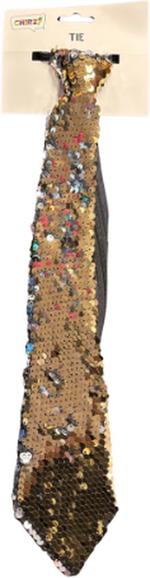 Henk ter Horst luxe glitter stropdas zilver
