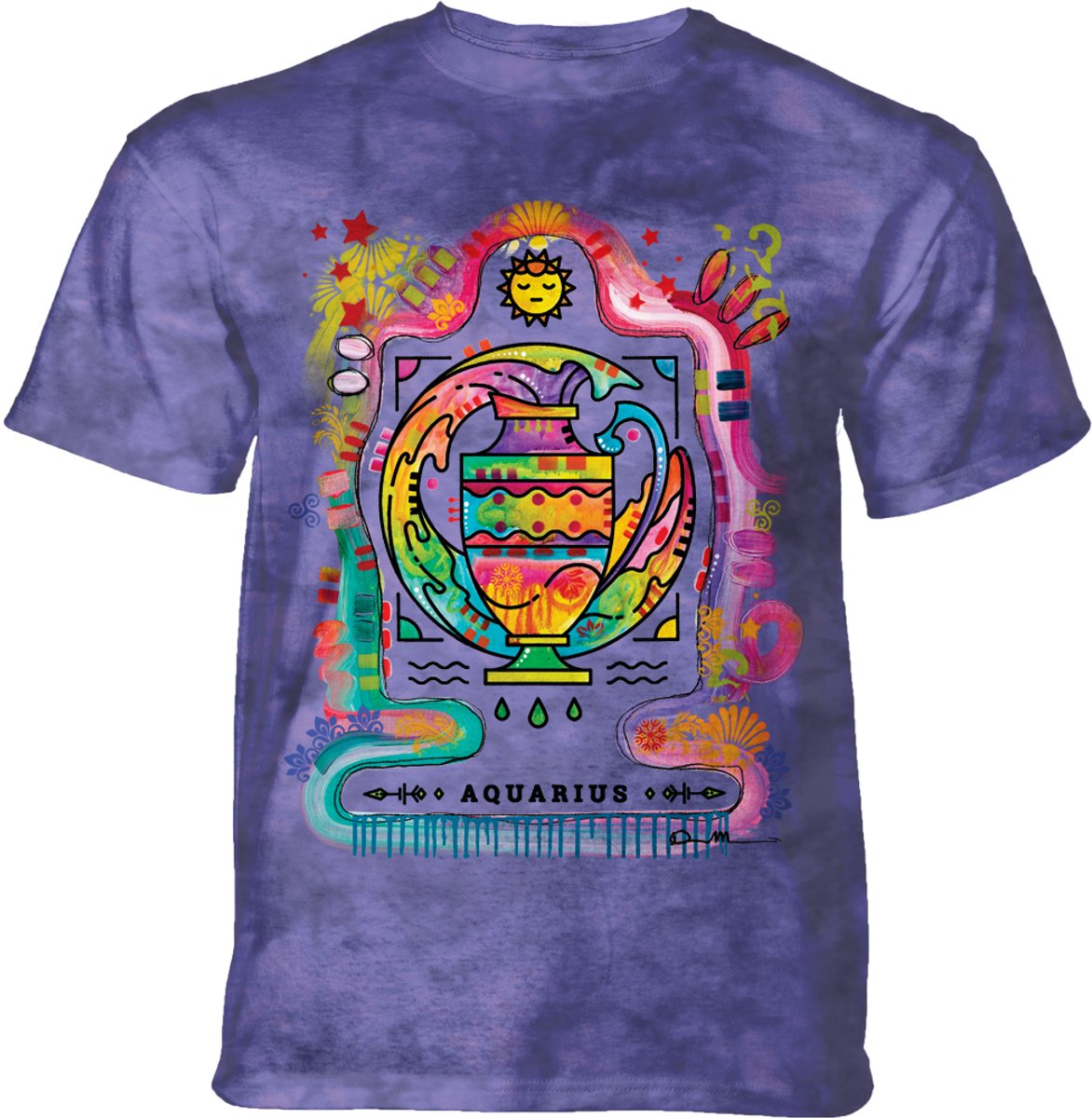 T-shirt Russo Aquarius Purple M