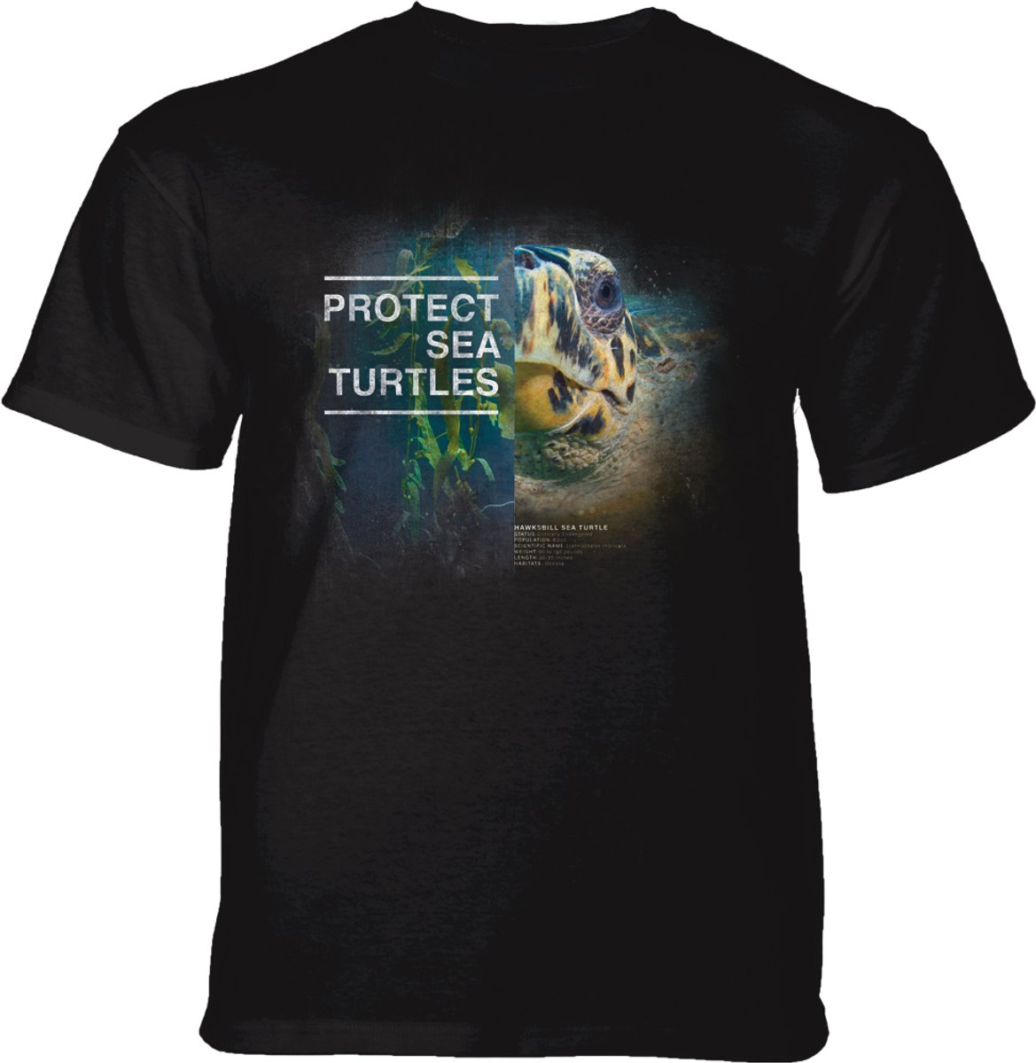 T-shirt Protect Turtle Black XXL