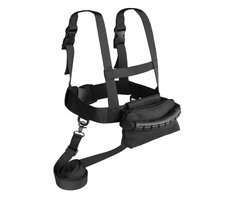 Skiharnas voor kinderen met tas - Skituigje kinderen - Ski-accessoires - Verstelbaar ski-schouderharnas - Voor kinderen en beginners Schaatsen, Skateboarden, Snowboarden, Skaten, Fietsen (zwart)