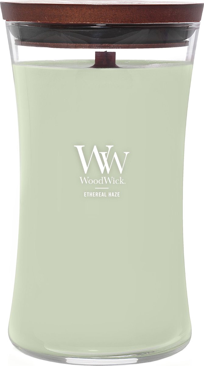 WoodWick Hourglass Large Geurkaars - Ethereal Haze - 130 branduren