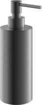 Hotbath Archie Zeepdispenser - vrijstaand - geborsteld gunmetal PVD