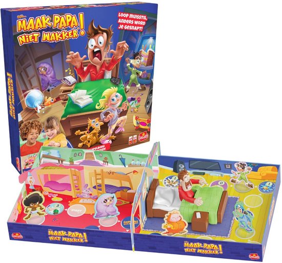 Foto: Goliath maak papa niet wakker