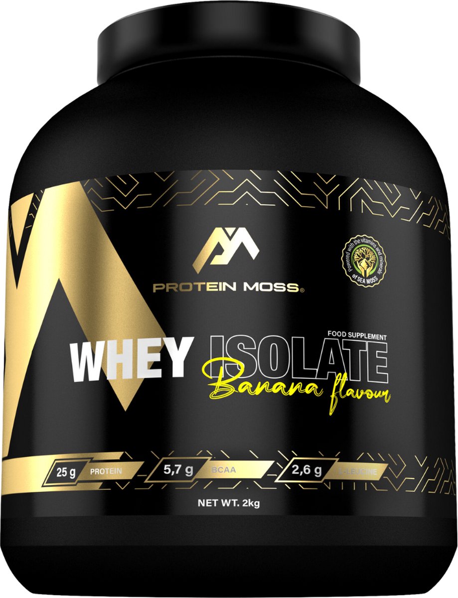 Goedkoopste Protein Moss® - WHEY ISOLATE Banana Shake