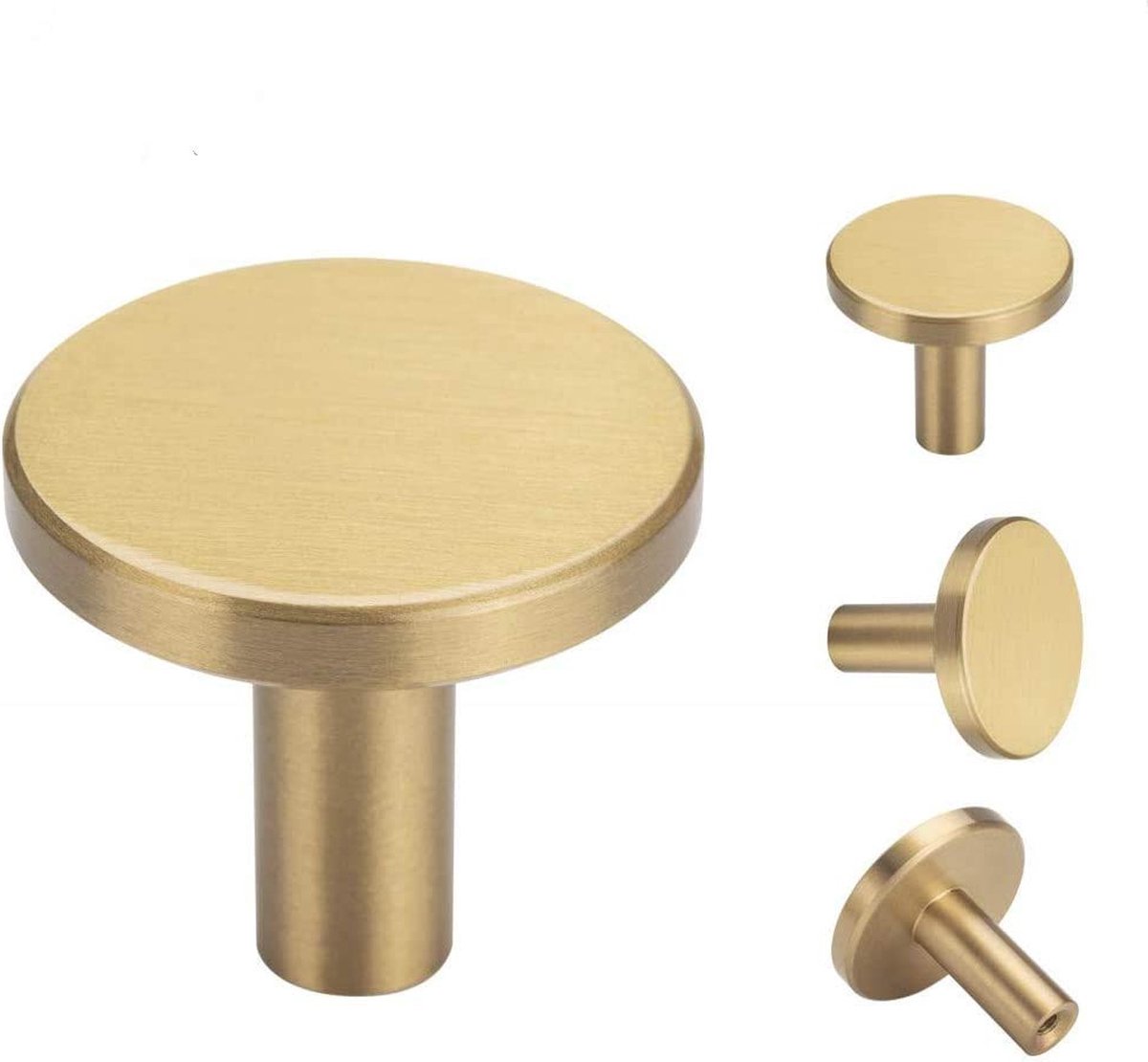 Goodivery ® Set van Vier Luxe Gouden Wandhaken voor Stijlvolle Interieurdecoratie en Organisatie