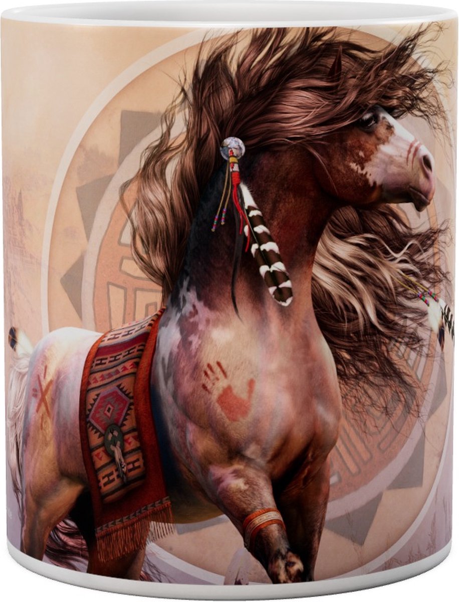 Paarden Spirit Warror - Mok 440ml 440