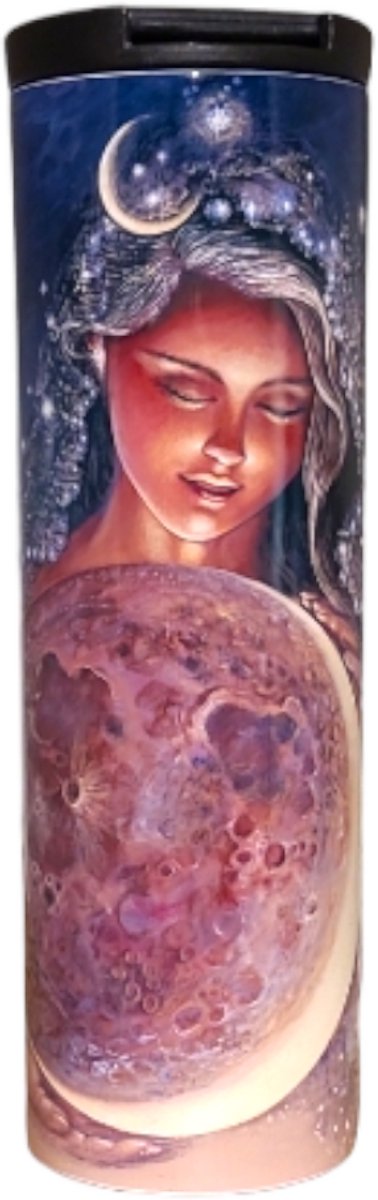Josephine Wall Fantasy Art - Moon Goddess - Thermobeker 500 ml
