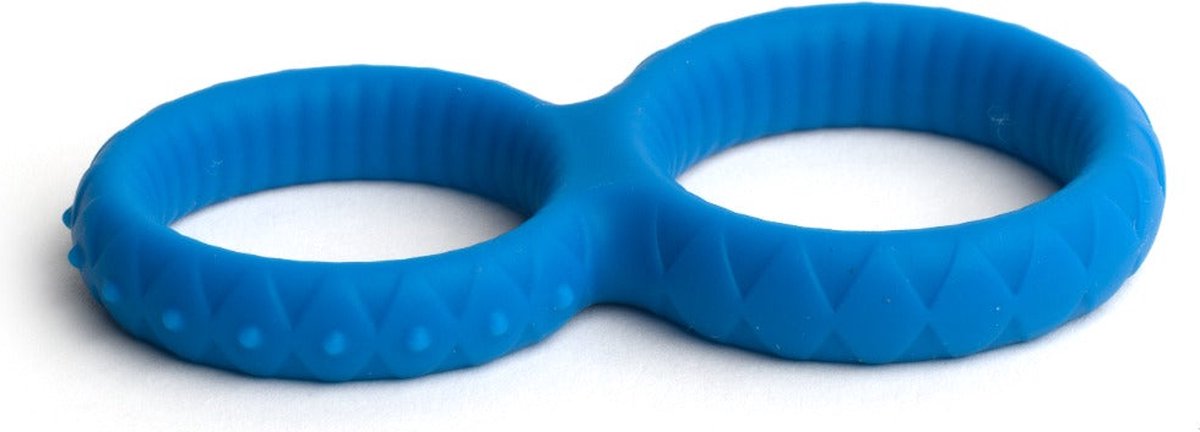 Goedkoopste Sport Fucker - Enigma Ring - Siliconen Cockring - Blauw