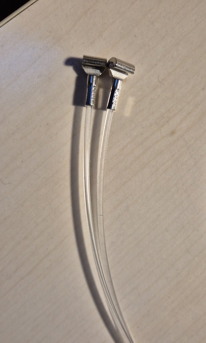 Stas perlon koorden + cobra 150 cm (2 stuks)