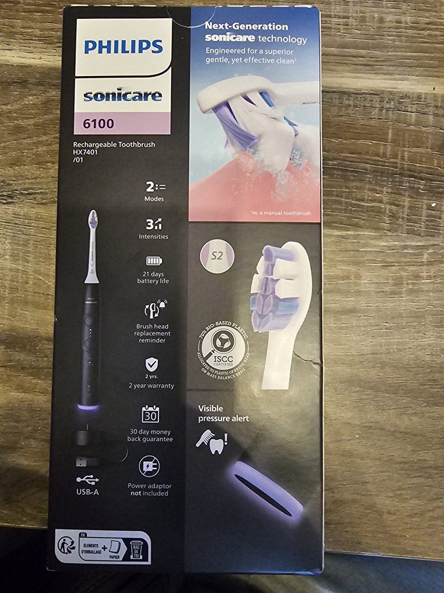 Afbeelding 2 van Philips sonicare 6100 zwart