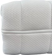 Easy Bedden matrashoes 160x200 dikte 20 cm - tijk - matrasvernieuwer - deluxe Met 3zijdige Rits - Anti Allergie huisstofmijt - Afneembaar - 100% Veilig