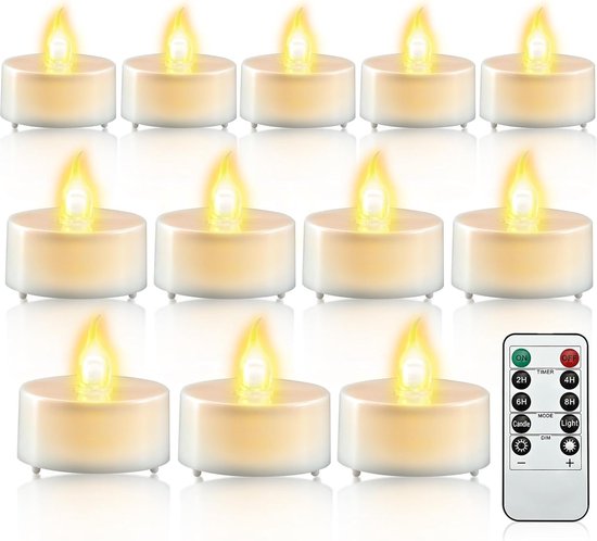 FainFun Set van 3 led-cadeaus, kerstdecoratie, geschenkdozen met timer en afstandsbediening, kerstdecoratiedozen met warm licht voor Kerstmis, kerstbomen, vensterbanken, balkons en tuinen (3D