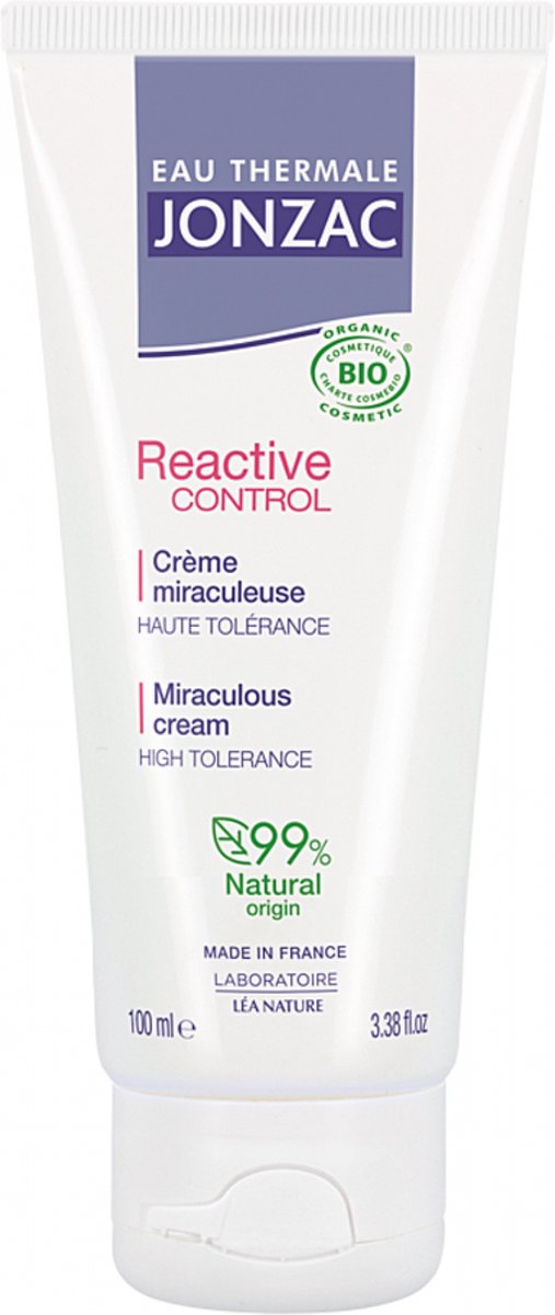 Eau Thermale Jonzac Reactieve Controle Biologische Wonderbaarlijke Crème 100 ml