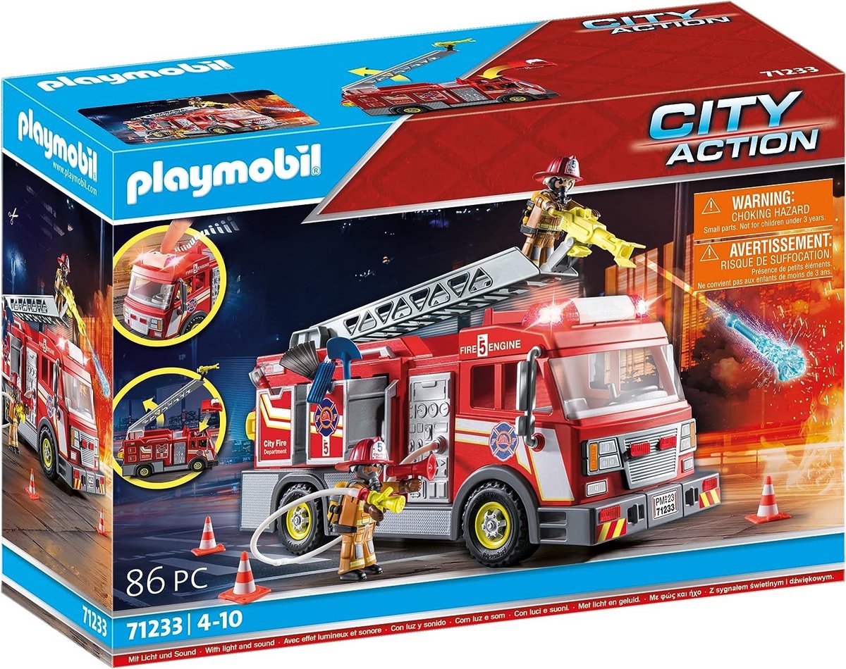 PLAYMOBIL® Fire Truck - P-71233