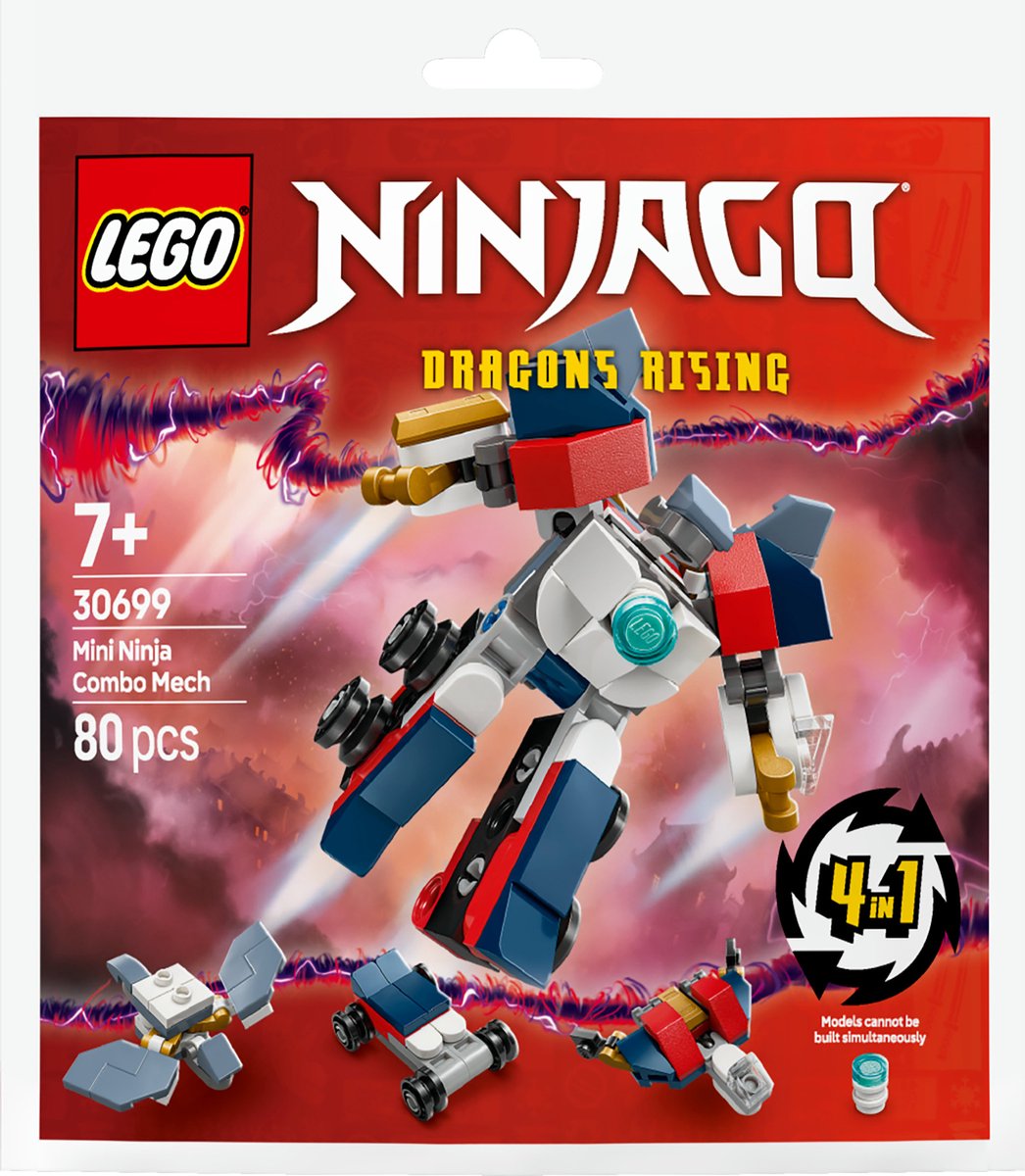 LEGO Ninjago 30699  Mini Ninja Combomecha polybag
