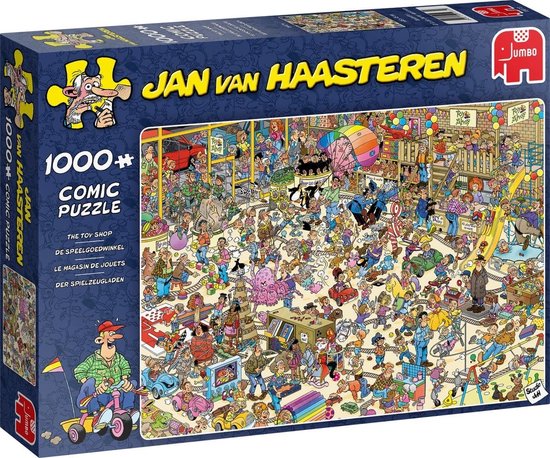 Jan van Haasteren De Speelgoedwinkel puzzel - 1000 stukjes