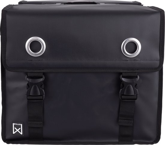 Willex Dubbele Bisonyl Tas 40 L Zwart van Willex — afbeelding 5