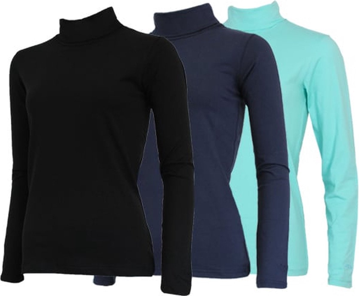 3-Pack Campri Skipully Wintersportpully Dames /Aruba 552 Zwart