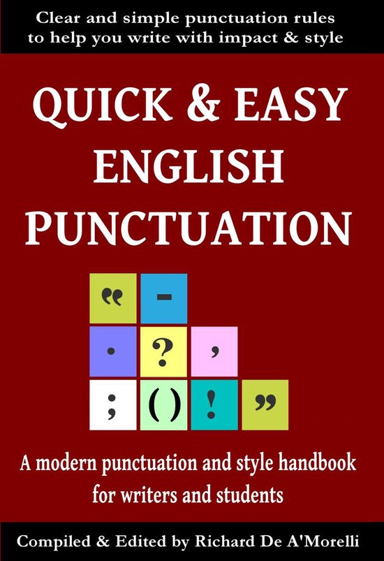 Quick & Easy English Punctuation - cover
